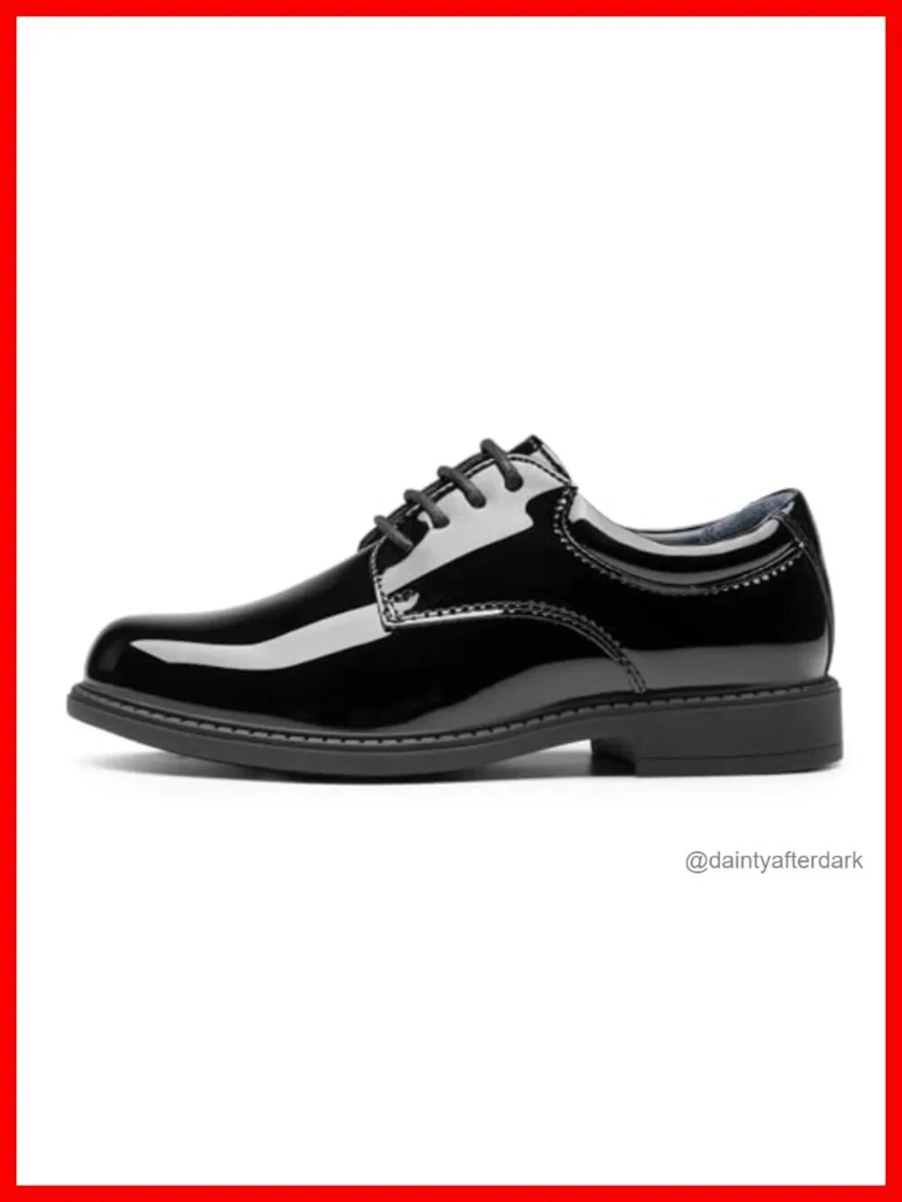 Boys Oxford Dress Shoes Faux Leather Lace-Up Formal Party